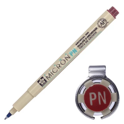 Sakura Pigma Micron PN liner - 22, burgundy