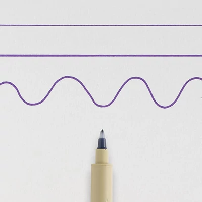 Sakura Pigma Micron PN liner - 24, purple
