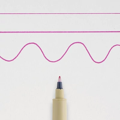 Sakura Pigma Micron PN liner - 21, rose red