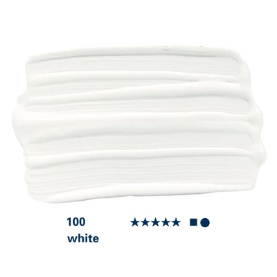 Schmincke College vopsea acrilică, 200 ml - 100, white