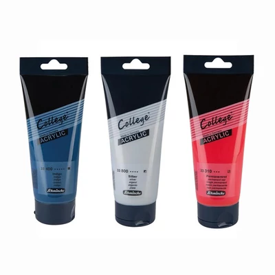 Schmincke College vopsea acrilică, 200 ml - în culori diferite