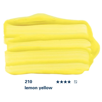 Schmincke College vopsea acrilică, 75 ml - 210, lemon yellow
