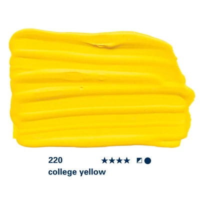 Schmincke College vopsea acrilică, 750 ml - 220, college yellow