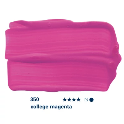 Schmincke College vopsea acrilică, 75 ml - 350, college magenta