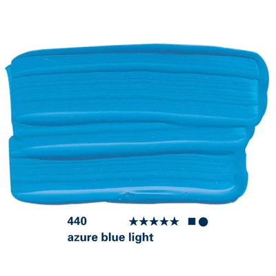 Schmincke College vopsea acrilică, 75 ml - 440, azure blue light