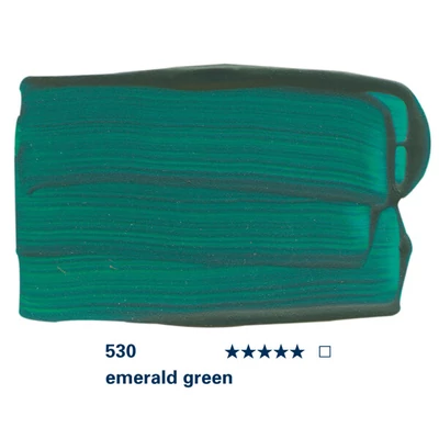 Schmincke College vopsea acrilică, 75 ml - 530, emerald green