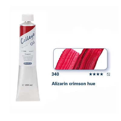Schmincke College Culori ulei, 200 ml - 340, alizarin crimson red