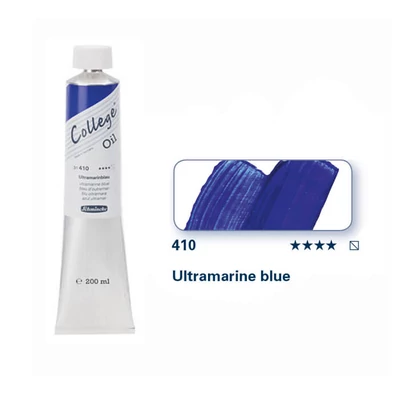Schmincke College Culori ulei, 200 ml - 410, ultramarine blue