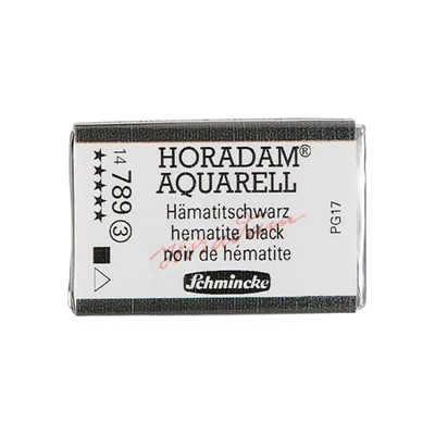 Culori acuarelă Schmincke Horadam în recipient 1/1, granulate - 789, hematite black
