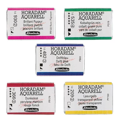 Culori acuarelă Schmincke Horadam în recipient 1/1 -culori diverse