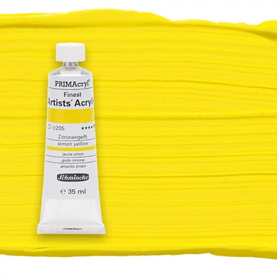 Schmincke PRIMAcryl vopsea acrilică, 35 ml - 205, lemon yellow