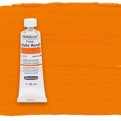 Schmincke PRIMAcryl vopsea acrilică, 35 ml - 214, cadmium orange