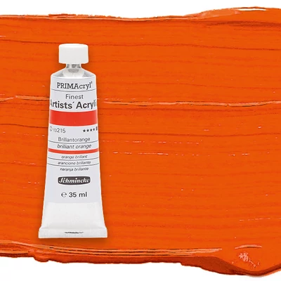 Schmincke PRIMAcryl vopsea acrilică, 35 ml - 215, brilliant orange