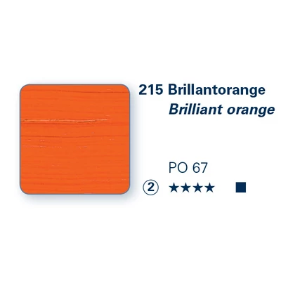 Schmincke PRIMAcryl vopsea acrilică, 35 ml - 215, brilliant orange