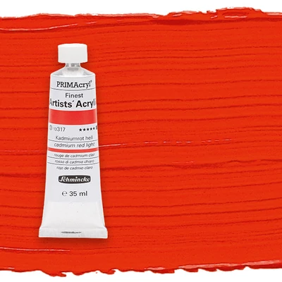 Schmincke PRIMAcryl vopsea acrilică, 35 ml - 317, cadmium red light