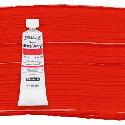 Schmincke PRIMAcryl vopsea acrilică, 35 ml - 318, vermilion red