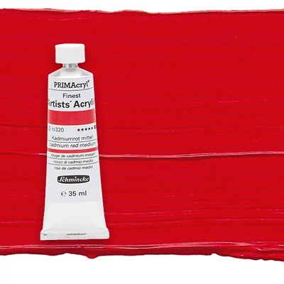 Schmincke PRIMAcryl vopsea acrilică, 35 ml - 320, cadmium red medium
