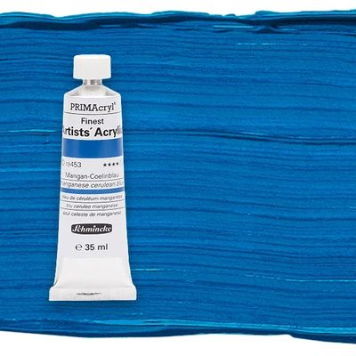 Schmincke PRIMAcryl vopsea acrilică, 35 ml - 453, manganese cerulean blue