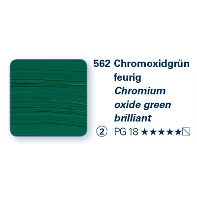 Schmincke PRIMAcryl vopsea acrilică, 35 ml - 562, chromium oxide green brilliant