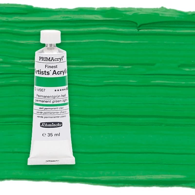 Schmincke PRIMAcryl vopsea acrilică, 35 ml - 567, permanent green light