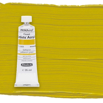 Schmincke PRIMAcryl vopsea acrilică, 35 ml - 569, yellowish green