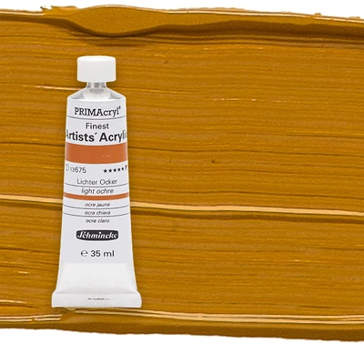 Schmincke PRIMAcryl vopsea acrilică, 35 ml - 675, light ochre