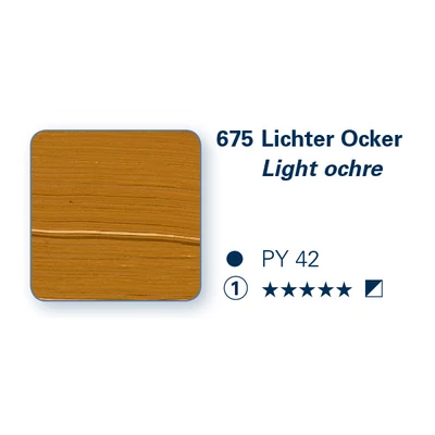 Schmincke PRIMAcryl vopsea acrilică, 35 ml - 675, light ochre
