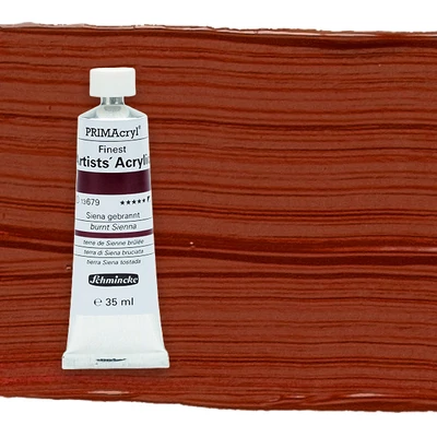 Schmincke PRIMAcryl vopsea acrilică, 35 ml - 679, burnt sienna