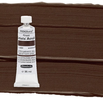 Schmincke PRIMAcryl vopsea acrilică, 35 ml - 684, natural burnt umber