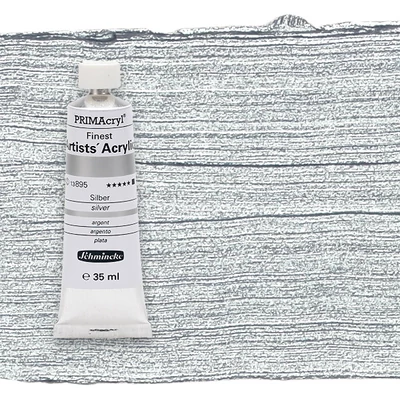 Schmincke PRIMAcryl vopsea acrilică, 35 ml - 895, silver