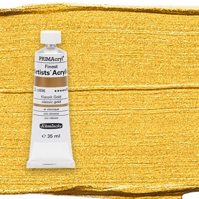 Schmincke PRIMAcryl vopsea acrilică, 35 ml - 896, classic gold