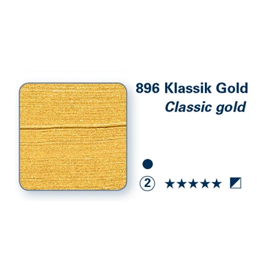Schmincke PRIMAcryl vopsea acrilică, 35 ml - 896, classic gold