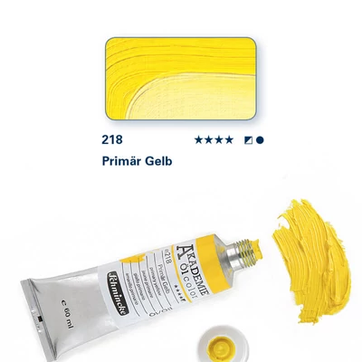 Schmincke Akademie Culori ulei, 60 ml - 218, primary yellow