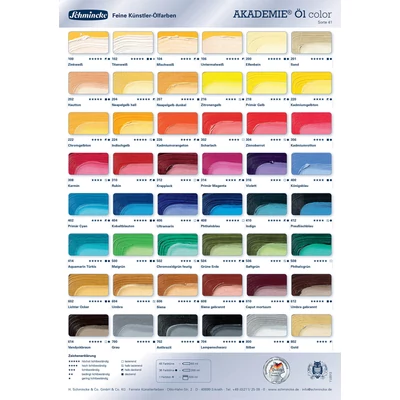 Schmincke Akademie Culori ulei, 60 ml - În culori diferite