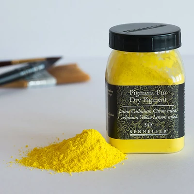 Pigment Sennelier - 545, cadmium yellow lemon sub., 140g