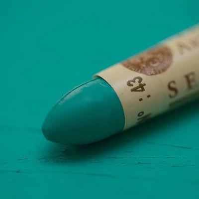 Cretă pastel uleios Sennelier  - 043, cobalt green light