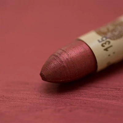 Cretă pastel uleios Sennelier  - 135, irizáló, reddish brown gold