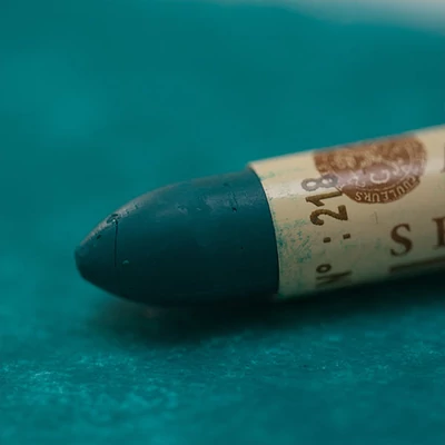 Cretă pastel uleios Sennelier  - 218, prussian green