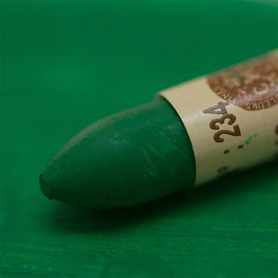 Cretă pastel uleios Sennelier  - 234, permanent green