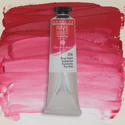 Sennelier Rive Gauche Culori ulei, 40 ml - 656, naphtol red