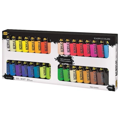 Kreul Solo Goya set vopsea acrilică, 32x20 ml
