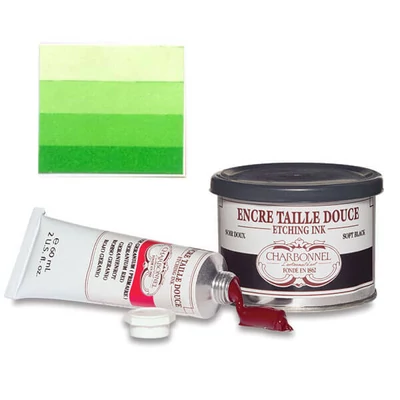 Vopsea gravură Charbonnel , 60 ml - spring green