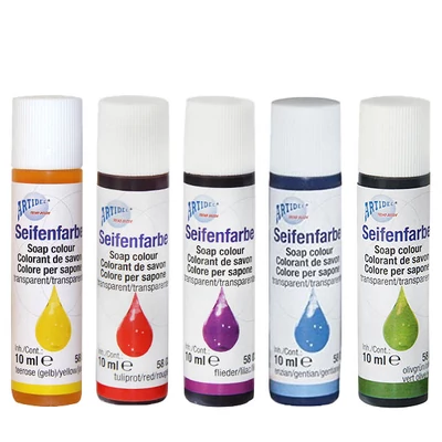 Săpun  lichid colorant, 10 ml - in diverse culori