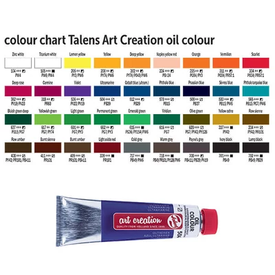 Talens Art Creation Culori ulei, 200 ml - 104, Zinc white