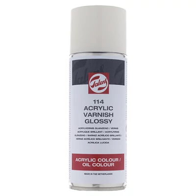 Talens 114 spray  lac ăentru ulei și acril, lucios - 400 ml