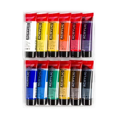 Talens Amsterdam set vopsea acrilică - 12x20 ml