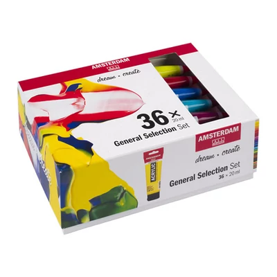 Talens Amsterdam set vopsea acrilică - 36x20 ml