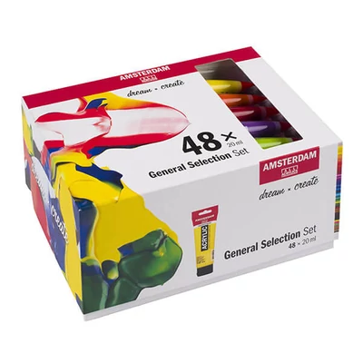 Talens Amsterdam set vopsea acrilică - 48x20 ml