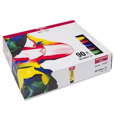 Talens Amsterdam set vopsea acrilică - 90x20 ml