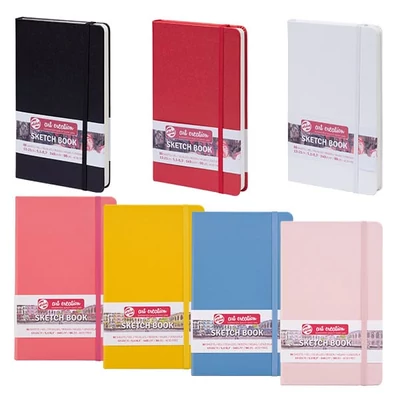 Caiet de desen și schițe Talens Art Creation Sketch Book,  140 g, 80 coli, 13x21 cm - în diverse culori